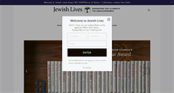 Desktop Screenshot of jewishlives.org
