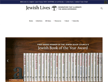 Tablet Screenshot of jewishlives.org